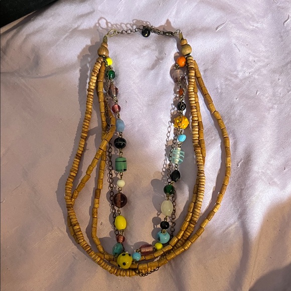 JTV Multicolor Beaded Necklace-EUC - Picture 1 of 5